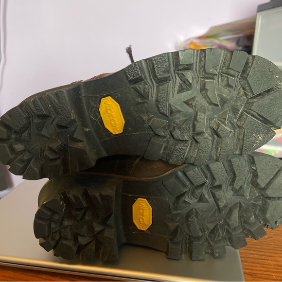 Women’s Chippewa Logger Work Boots Brown 6.5 M - Picture 6 of 8